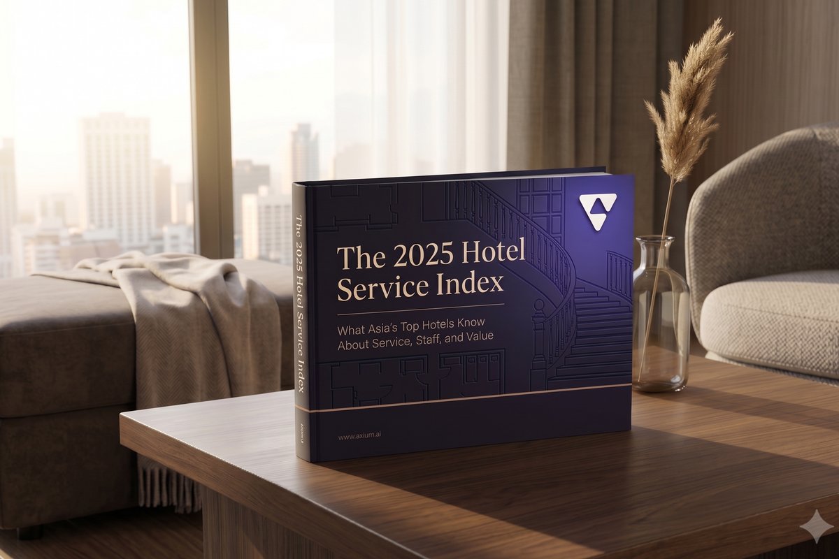 The 2025 Hotel Service Index report cover
